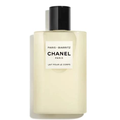 lait pour le corps chanel paris biarritz|PARIS .